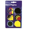 Set aripioare pentru sageti darts, plastic, 6 desene G, 18 bucati