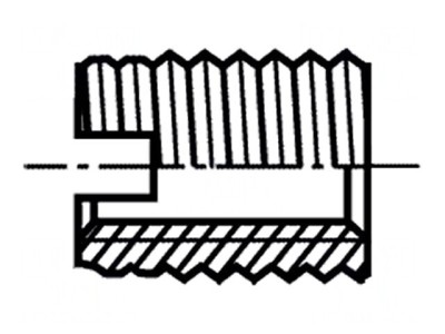 Adaos Filetat Inox M4 x 8mm Pas 0,7 foto