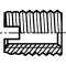 Adaos Filetat Inox M4 x 8mm Pas 0,7