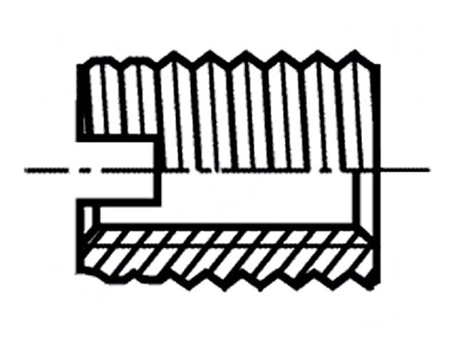 Adaos Filetat Inox M4 x 8mm Pas 0,7