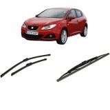 Cumpara ieftin Set 3 stergatoare SEAT IBIZA IV Hatchback Van (6J1) 2008-2015, parbriz si luneta, Bosch Twin-Aerotwin