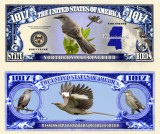 !!! SUA = FANTASY NOTE (TJ6) = MISSISSIPPI , NORTHERN MOCKINGBIRD - 2021 - UNC