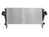 Intercooler Opel Insignia, 08.2015-2017, motor 1.6 CDTI 88/100kw, diesel, cutie automata, cu/fara AC, aluminiu brazat/plastic, 665x315x32 mm,, Rapid