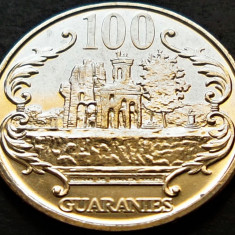 Moneda exotica 100 GUARANIES - PARAGUAY, anul 2007 *cod 64 = UNC