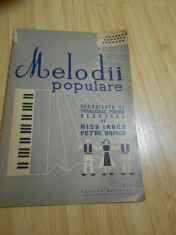 MELODII POPULARE - 1958 foto