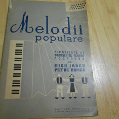 MELODII POPULARE - 1958