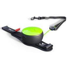 Lesa Lishinu NEON handsfree, pana la 30 kg, 3m - verde foto