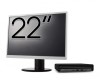 Pachet Calculator Refurbished HP ProDesk 400 G6 Mini, Intel Core i5-10500T 2.30 - 3.80GHz, 8GB DDR4, 256GB SSD + Monitor 22 Inch + Windows 10 Pro NewT
