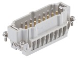 Conector HARTING HDC 16A 400V Insert Contact Tată Han E&reg; 16 PE 09330162691