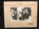 Fotografie absolventele cursului cl III anul 1928-1929 J. Kalmar Caransebes !