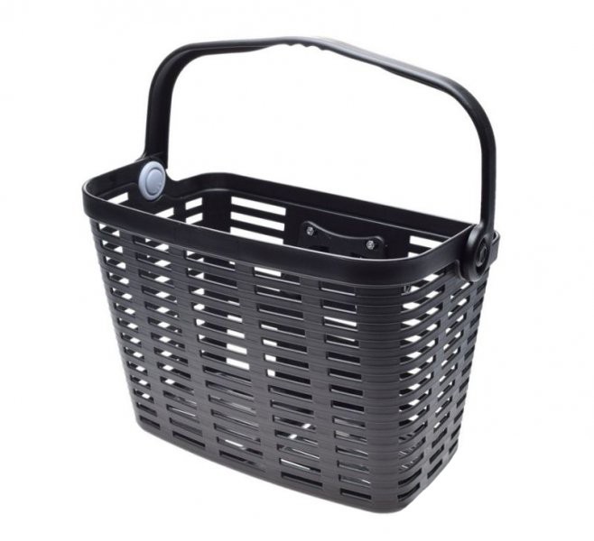 Cos fata grilaj plastic cu maner, culoare negru Cod:AWR1965