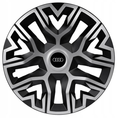 Set 4 Capace Roti 16 inchi (R16), Best Gri-Negru, Compatibile Cu Audi foto