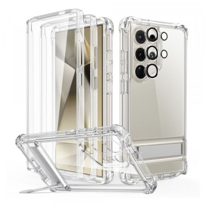 Husa pentru Samsung Galaxy S24 Ultra S928, ESR, Armor Tough Kickstand, Transparenta foto
