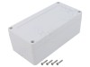 Carcasa Universala KRADEX ZP ABS IP65 Gri Deschis, 80x160x60mm, cu Garnitura