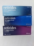 Retirides tretinoin 0.025% acnee riduri pete airol