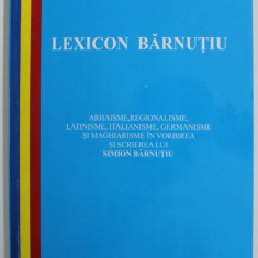 LEXICON BARNUTIU de SORIN IOAN BOLDEA , 2017