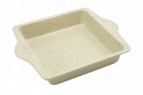 Tava pentru copt 25x25X5 cm cu invelis teflonat, antiaderent foto