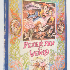 Carte povesti -Peter Pan si Wendy- J. M. Barrie - Format Mare 1987