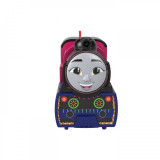 Thomas locomotiva motorizata ashima cu vagon, Mattel