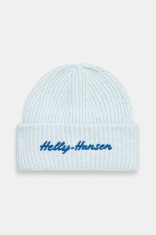 Helly Hansen căciulă SOFT RIB BEANIE culoarea bej, din tricot gros, 67531