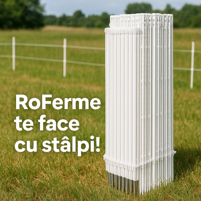 100 x Stalpi premium pentru gard electric, 105 cm