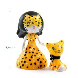 Figurina Arty Toys Printesa Feline si motanul Cleo, Djeco