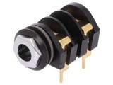 Soclu Jack 6.3mm Mamă Mono cu Dublu &Icirc;ntrerupător