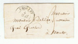 France 1843 Cover + Content TYPE 13 CHOLLET CHOLET MAINE ET LOIRE to NANTE D.713