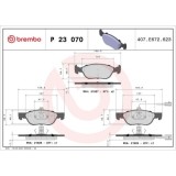 Placute frana Alfa Romeo 145 (930) 07.94-01.01, 146 (930) 12.94-10.01; Fiat Barchetta (183) 03.95-05.05, Brava (182) 10.95-06.03, Bravo I (182) 10.95, BREMBO