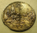 G.286 GERMANIA FRANKFURT 1 KREUZER 1773 BN BILLON 0,6g