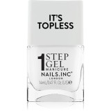 Nails Inc. It&rsquo;s Topless lac de unghii sub forma de gel pentru un efect de lunga durata culoare Reese 14 ml