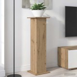 vidaXL Suport pentru plante Stejar Artizanal 30,5 x 30 x 100,5 cm 899760