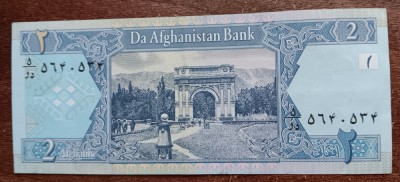 B11 26 - Bancnota foarte veche - Afganistan - 2 afgani foto