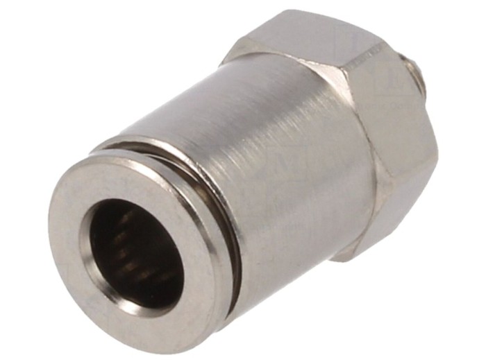 Conector Push-in M5, alamă nichelată