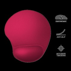 Mousepad cu gel trust bigfoot dimensiuni 16 x 205 x 236 rosu