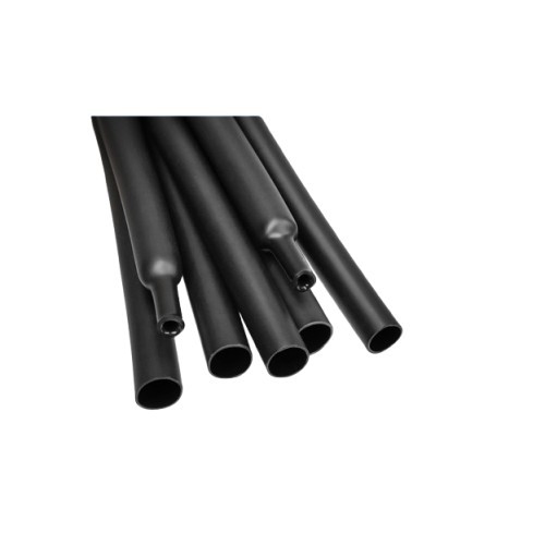 Tub varnis termocontractabil negru 6.0 mm 100 m rola raport contractie 2:1 Cod: VRN-Q6B