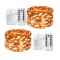 Set 2 instalatii LED FilFom, 6 m, alb cald, cupru