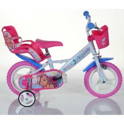 Bicicleta pentru copii Alyssa DB-124RL-ALS Dino Bikes, 12 inch for Your BabyKids foto