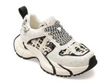 Cumpara ieftin Pantofi sport GRYXX alb-negru, 2575, din material textil