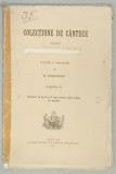 COLECTIUNE DE CANTECE PENTRU SCOALELE POPORALE , culese si aranajate de N. STOICOVICI , PARTEA III , 1907