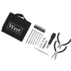 Trusa Scule WERT 25 piese, Cleste, Surubelnite, Inbus, Tubulare, Biti, Prelungitor