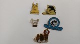 Lot 5 Insigne diferite -Caine/ Caini Husky-pinuri