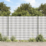 VidaXL Panou de intimitate grădină, alb, 70 x 0,19 m, PVC