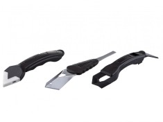 Set unelte pentru aplicare si eliminare silicon, 3 piese, 16042