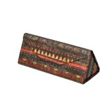 Etui ochelari pliabil din pluta Etno