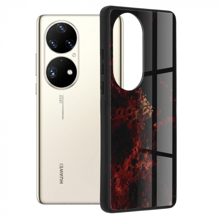 Husa Techsuit Huawei P50 Pro - Red Nebula
