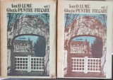 O Lume Pentru Fiecare Vol. 1-2, Ion Ghetie, Cartea Romaneasca 1992, Roman, 580 Pagini