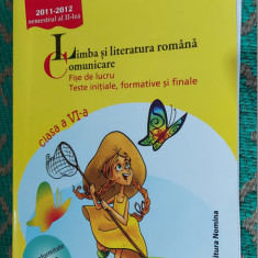 LIMBA SI LITERATURA ROMANA COMUNICARE CLASA A VI A FISE DE LUCRU TESTE FORMATIVE