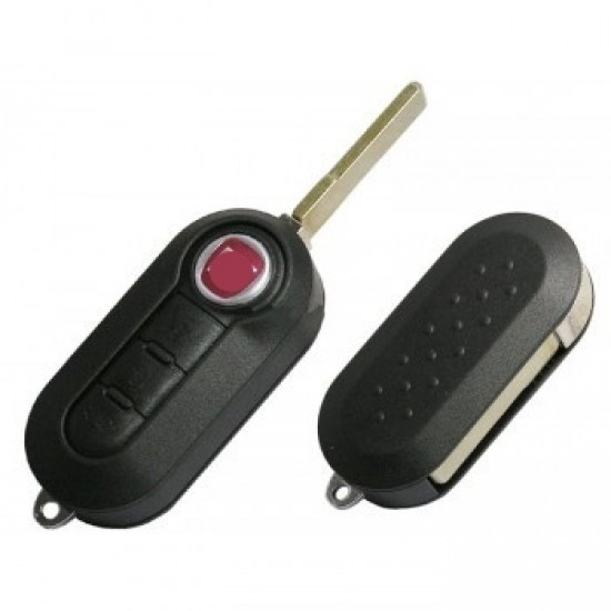 Cheie Briceag Fiat 500 3 Butoane Completa Delphi AutoProtect KeyCars