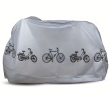 Husă de Protecție pentru Bicicletă, Impermeabila, 100 x 200 cm, PEVA, Gri